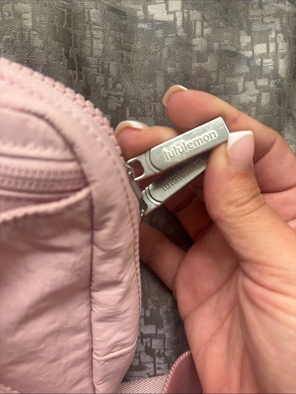 lululemon athletica Light Pink Crossbody Bag - Compact Everyday Pouch